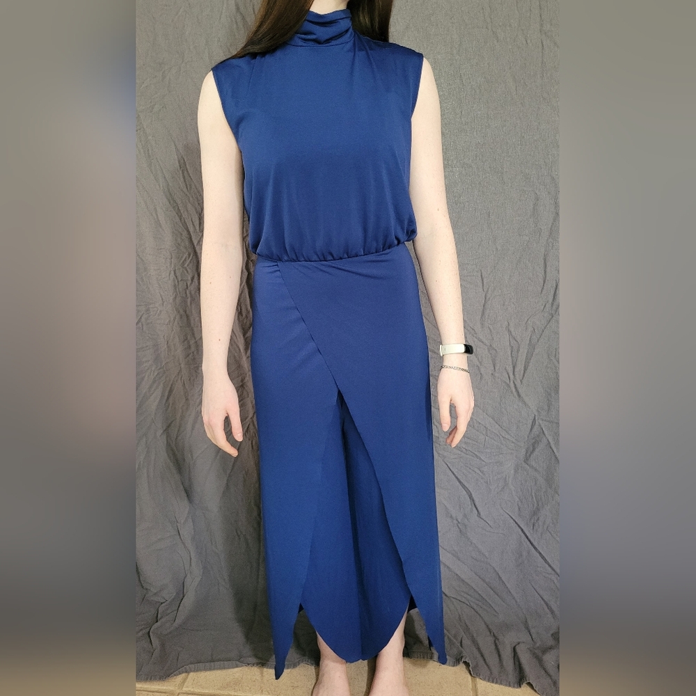 Dance Costume Adult Medium Weissman in Navy Blue